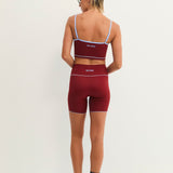 Bike Shorts- Merlot