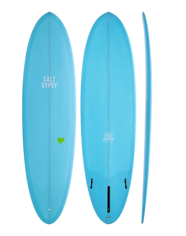 Cynthia Rowley x Salt Gypsy Mid Tide PU Surfboard | Polyurethane