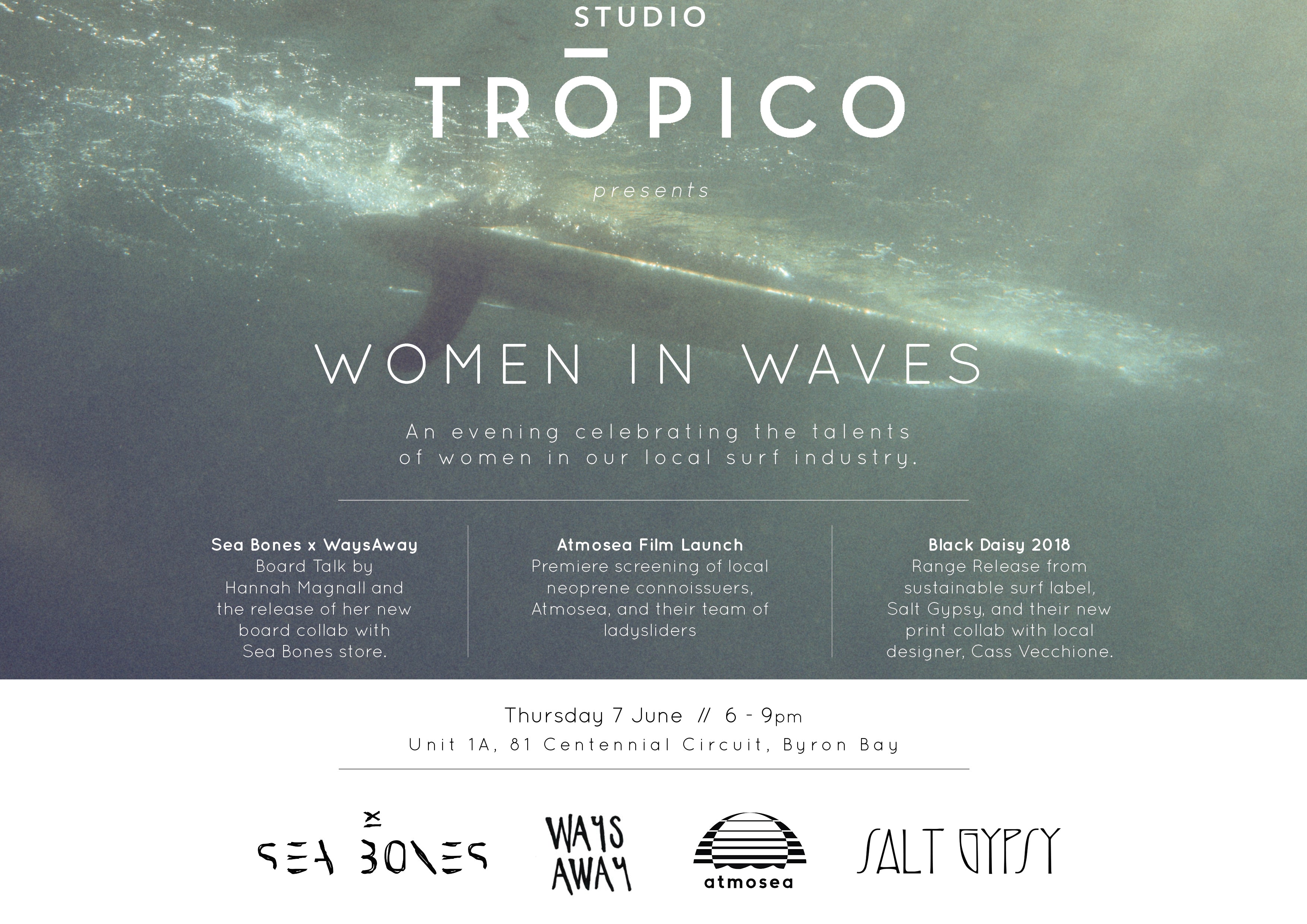 STUDIO TROPICO PRESENTS WOMEN IN WAVES