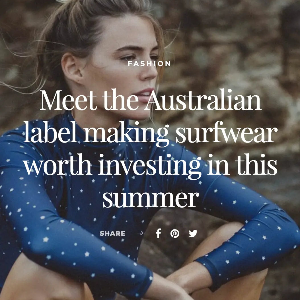 "SURFWEAR WORTH INVESTING IN" - MILJO.COM.AU Salt Gypsy