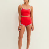 Tankini Surf Top - Chilli