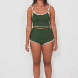 Tankini Surf Top - Forest Green