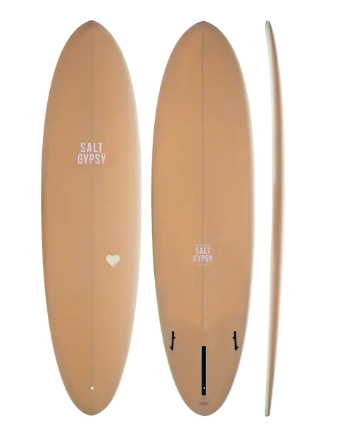 Cynthia Rowley x Salt Gypsy Mid Tide PU Surfboard | Polyurethane Cynthia Rowley x Salt Gypsy Mid Tide PU Surfboard | Polyurethane