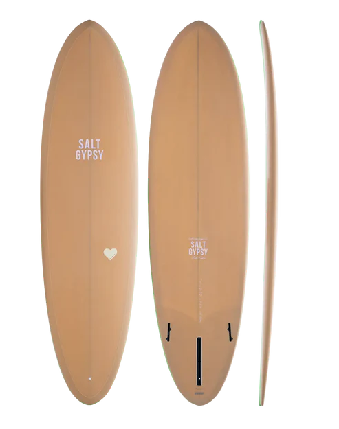 Cynthia Rowley x Salt Gypsy Mid Tide PU Surfboard | Polyurethane