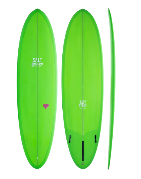 Cynthia Rowley x Salt Gypsy Mid Tide PU Surfboard | Polyurethane