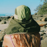El Dingo Dundee Legionnaire Surf Hat - Green