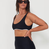 Bralette Bikini Top - Black